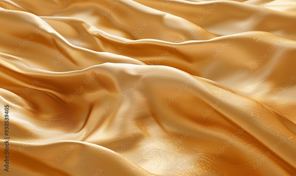 Obraz premium Smooth Gold Gradient Background Creating a Minimalist Visual Effect