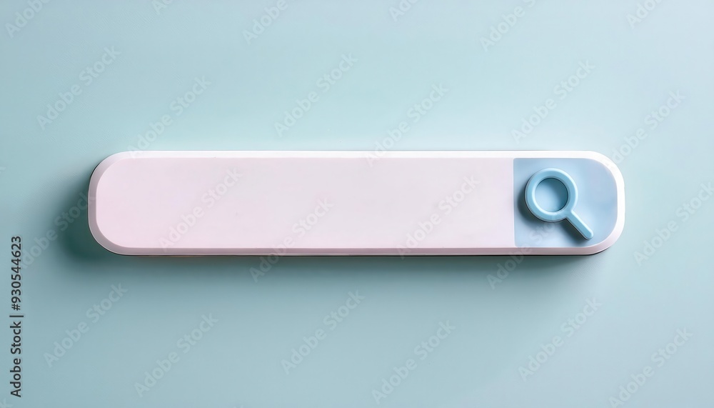 Minimalistic search bar design with a magnifying glass icon on a pastel green background, ideal for web and app interfaces. Minimalistic search bar design with a magnifying glass icon on a pastel green background, ideal for web and app interfaces.