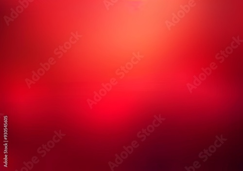 Elegant Red Gradient Background with Subtle Blurring Effects.