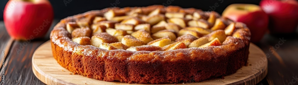 Classic apple cake with cinnamon sugar topping, Cake, comforting and delicious Classic apple cake with cinnamon sugar topping, Cake, comforting and delicious