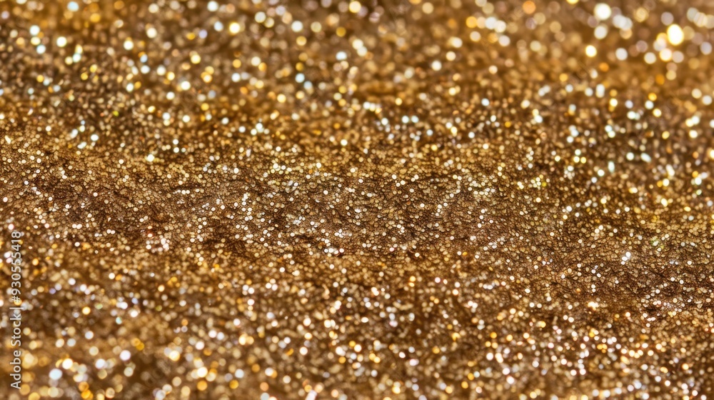 Sparkling Golden Glitter Texture Sparkling Golden Glitter Texture