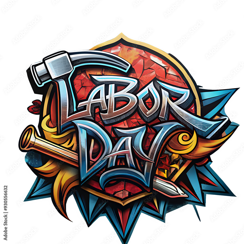 Labor Day Graffiti Vibes Labor Day Graffiti Vibes