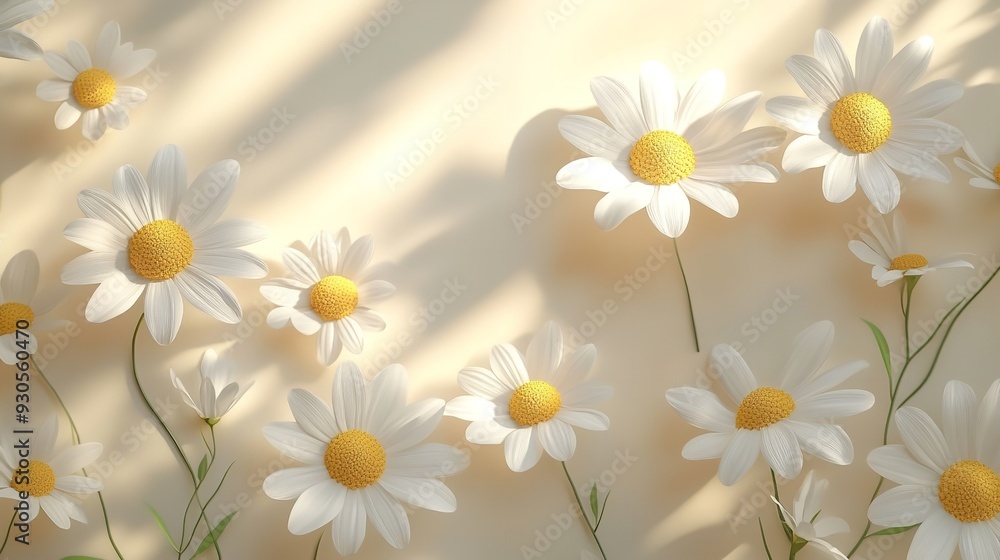 A bunch of white flowers arranged nicely on top of a table, suitable for various occasions such as weddings, parties, or decorative purposes A bunch of white flowers arranged nicely on top of a table, suitable for various occasions such as weddings, parties, or decorative purposes