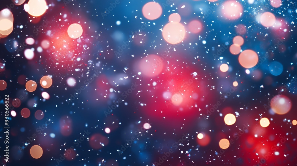 A vibrant abstract background with colorful bokeh and sparkling effects. A vibrant abstract background with colorful bokeh and sparkling effects.