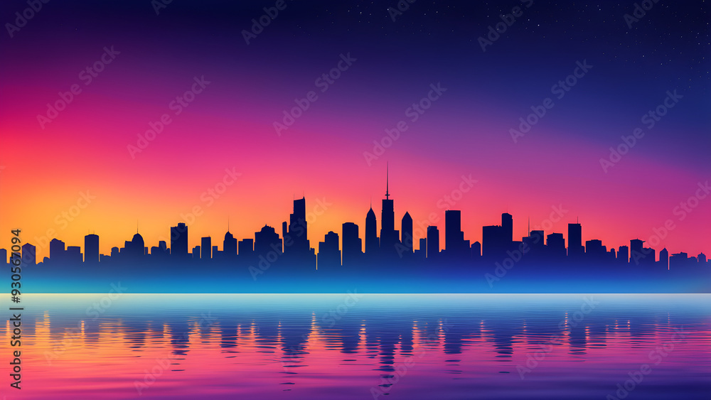 sunset in the city sunset in the city