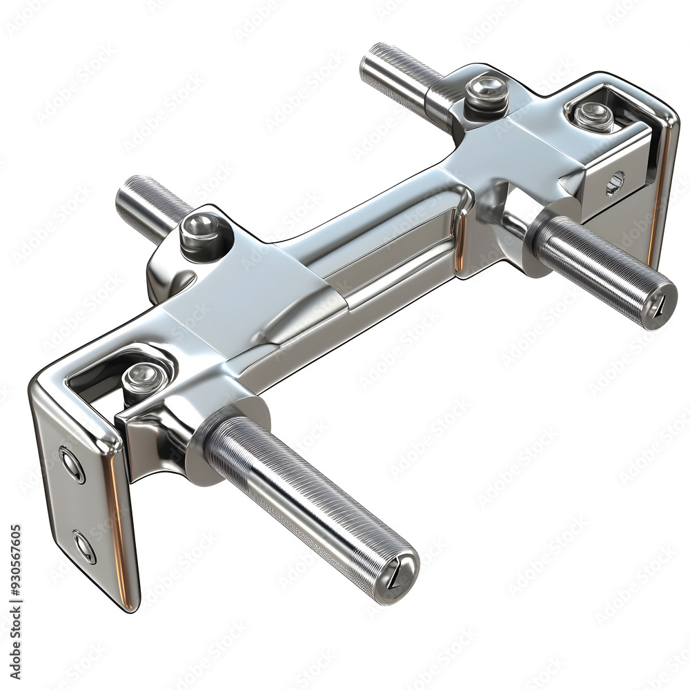 Detailed close up view of a polished metal vice grip clamping tool a precision hardware instrument used for securely holding gripping and fastening objects in industrial construction Detailed close up view of a polished metal vice grip clamping tool a precision hardware instrument used for securely holding gripping and fastening objects in industrial construction