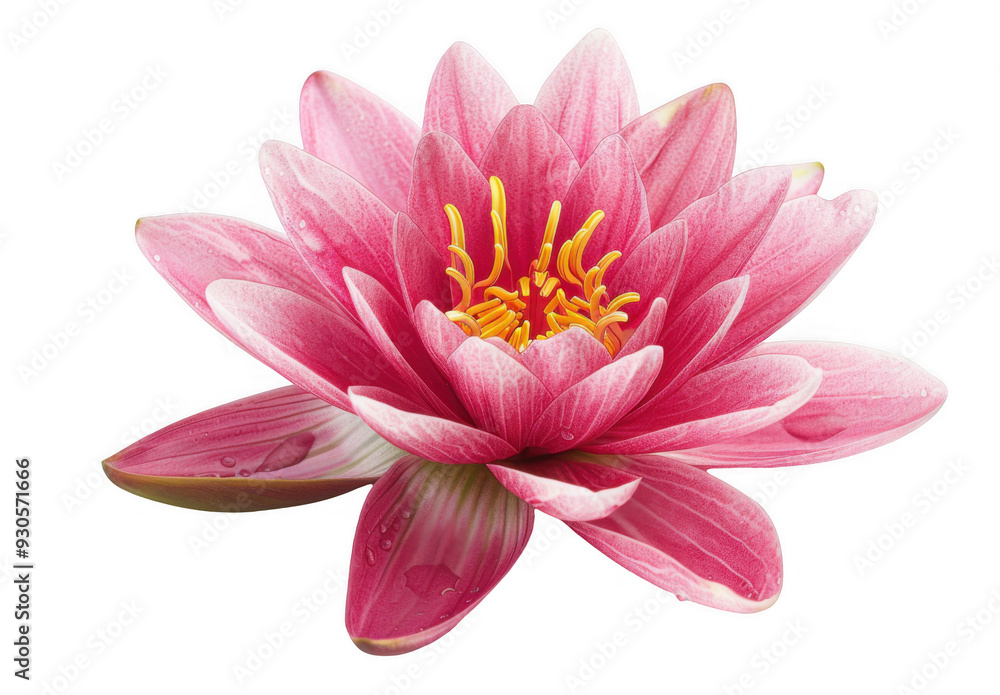 Pink Water Lily Flower Pink Water Lily Flower