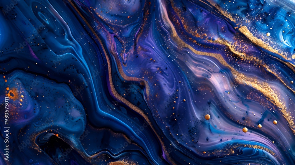 An abstract swirl of deep blues and purples with golden accents, resembling cosmic imagery. An abstract swirl of deep blues and purples with golden accents, resembling cosmic imagery.