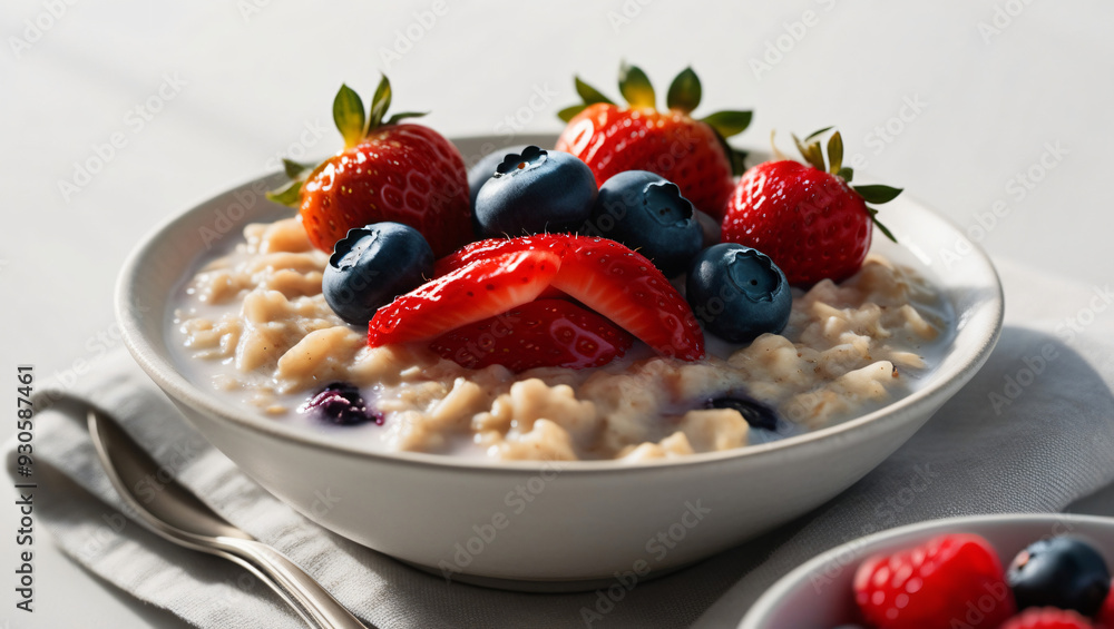 oat meal with fruits oat meal with fruits