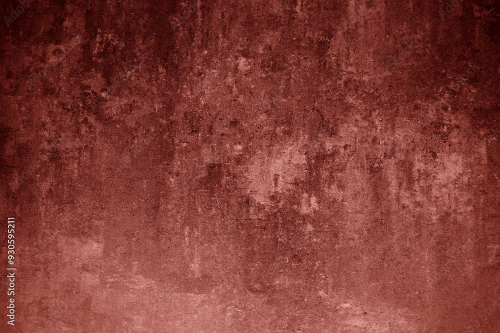 Fototapeta premium Rich red grunge background texture