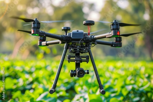 Autonomous Drone Monitoring Crop Health and Automated Irrigation Control