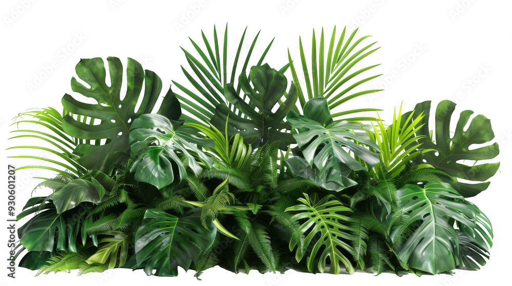 Horizontal Green Foliage Arrangement Horizontal Green Foliage Arrangement