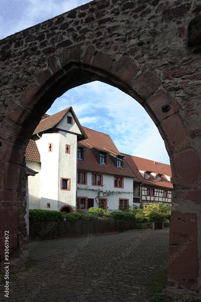 Naklejka premium Jesuitenhof in Ladenburg