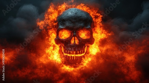 Flaming Skull of Doom