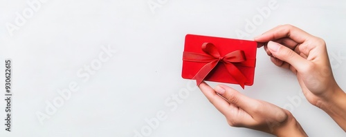 Person buying a gift card through a digital wallet, representing modern gifting solutions, Wallet gift card purchase, Convenient digital gifting