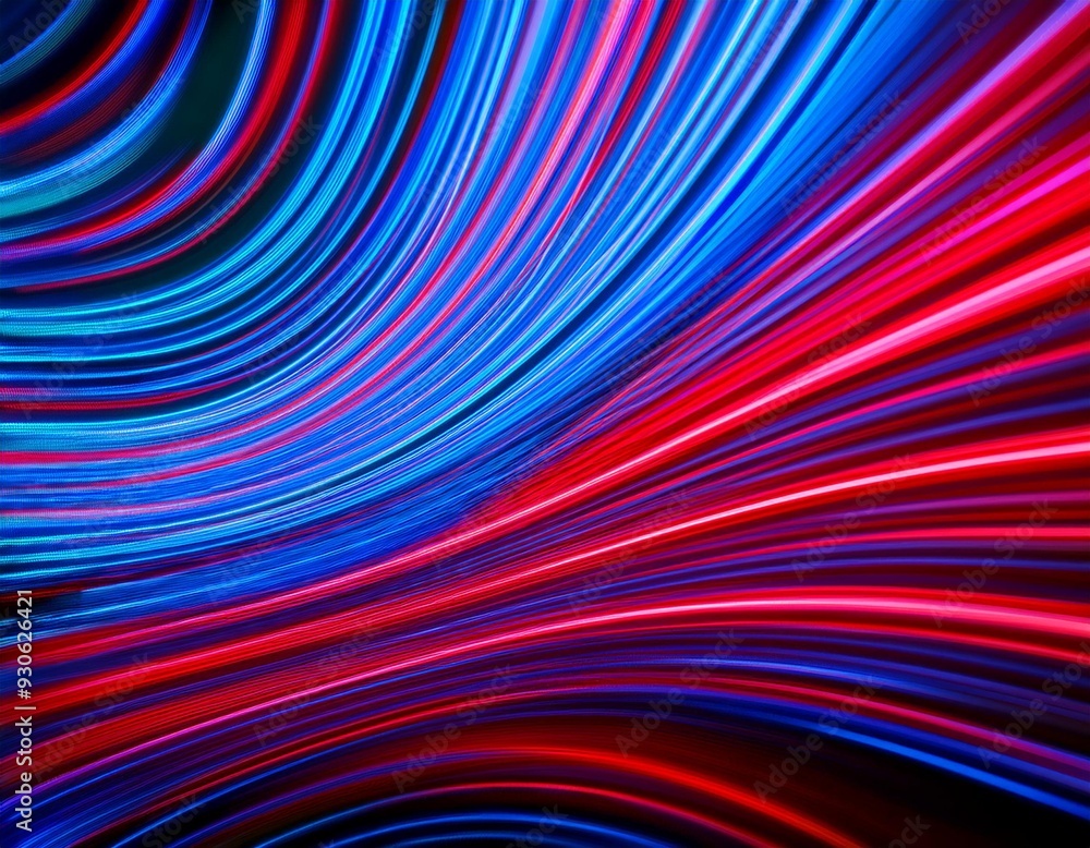 blau rot gestreifter Hintergrund, verschwommen, Farbverschiebung blau rot gestreifter Hintergrund, verschwommen, Farbverschiebung