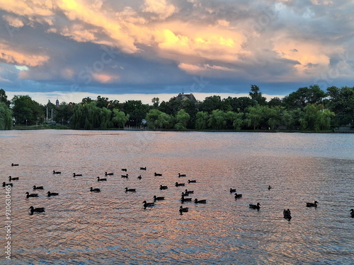 Vorderer Gotthardteich in Merseburg photo