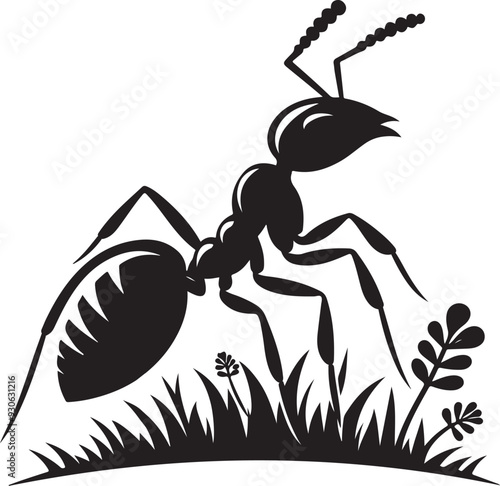 Ant illustration and vector art