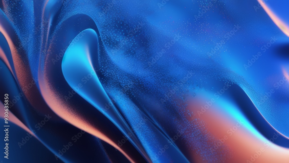 Digital background from curved lines. Illustration. Abstract Geometric Striped Parallel Waves Background. Motion Wave Curves Fluid Vibrant Shapes.