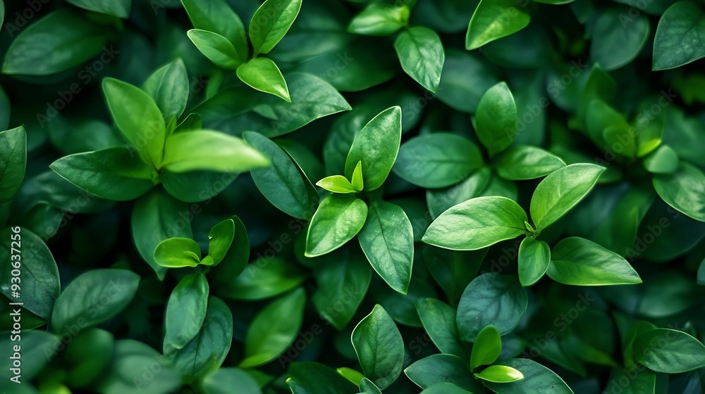 A close-up shot of lush green leaves, creating a natural, organic texture. A close-up shot of lush green leaves, creating a natural, organic texture.