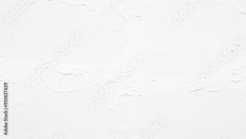 Closeup grunge texture white paint cement wall. wall background. Grunge White Background Cement Old Texture Wall. Texture of white plaster on a concrete wall handmade. Construction, interior design.