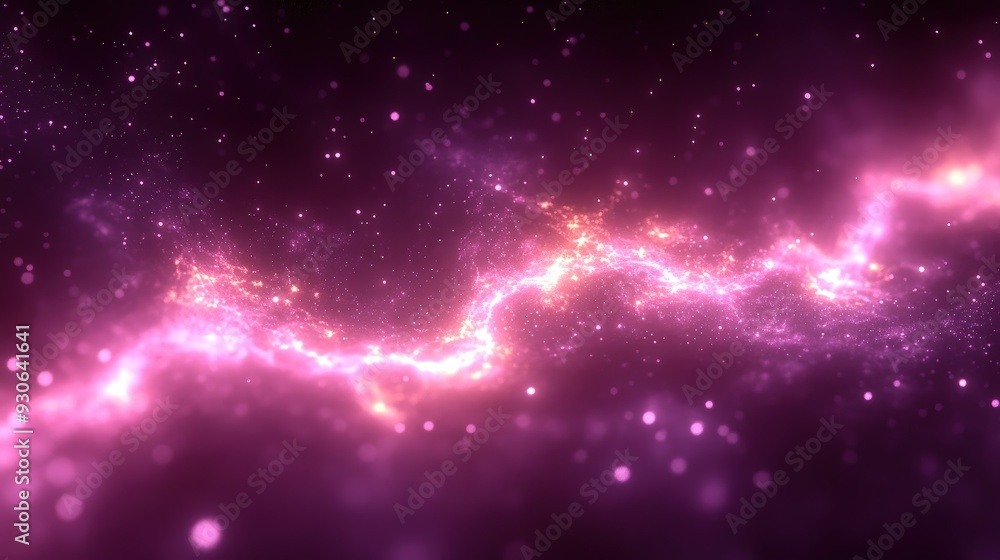 Obraz premium Galactic Spark