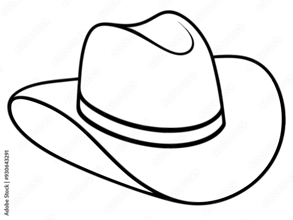 Cowgirl and Cowboy Hat Line art vector, Cowboy Hat SVG
Cowgirl and Cowboy Hat Line art vector, Cowboy Hat SVG