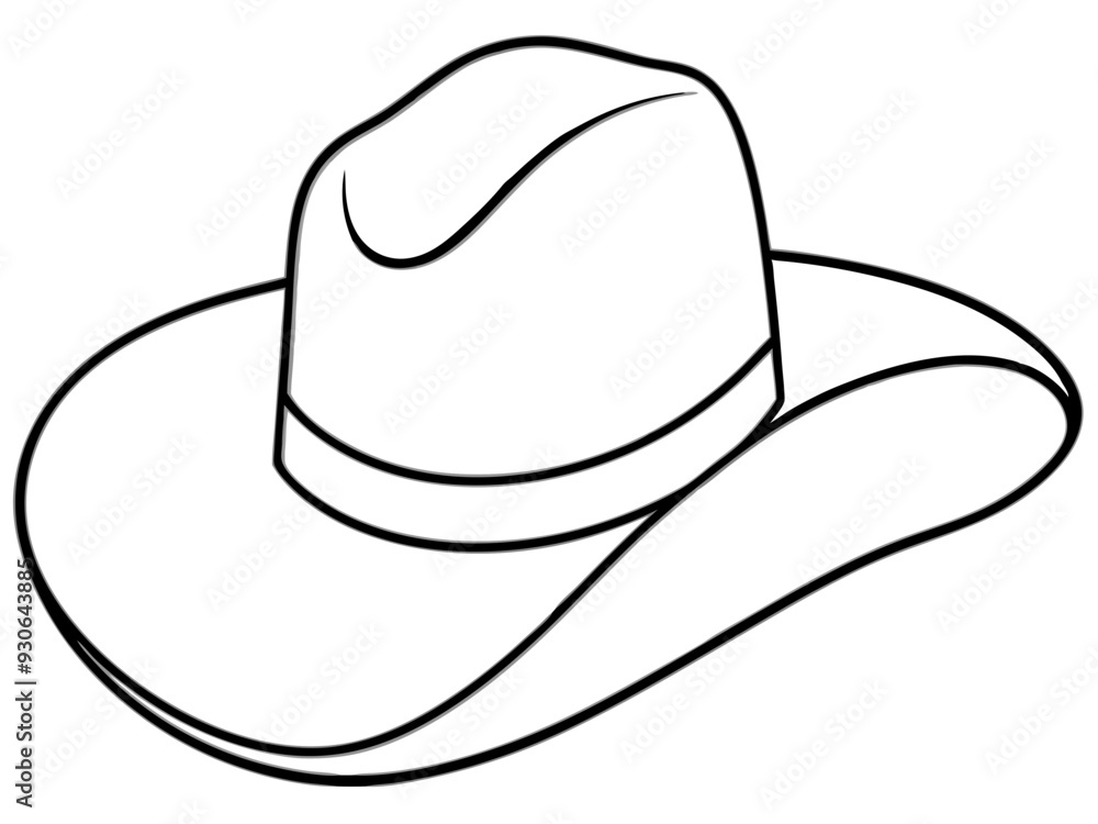Cowgirl and Cowboy Hat Line art vector, Cowboy Hat SVG
Cowgirl and Cowboy Hat Line art vector, Cowboy Hat SVG