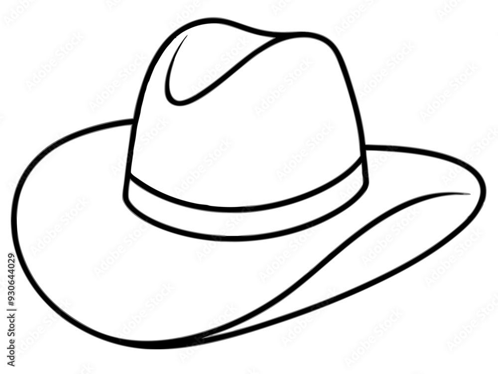 Cowboy Hat line art, Cowgirl and Cowboy Hat SVG
Cowboy Hat line art, Cowgirl and Cowboy Hat SVG