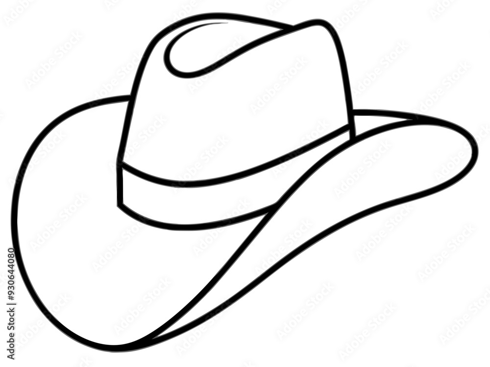 Cowboy Hat line art, Cowgirl and Cowboy Hat SVG
Cowboy Hat line art, Cowgirl and Cowboy Hat SVG