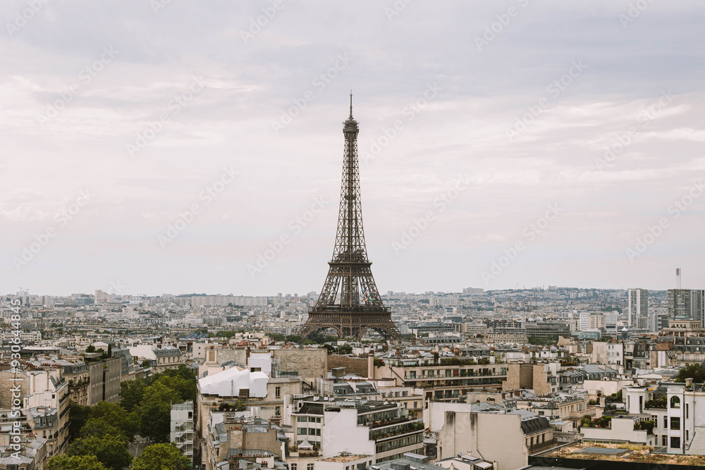Naklejka premium Paris, Francia