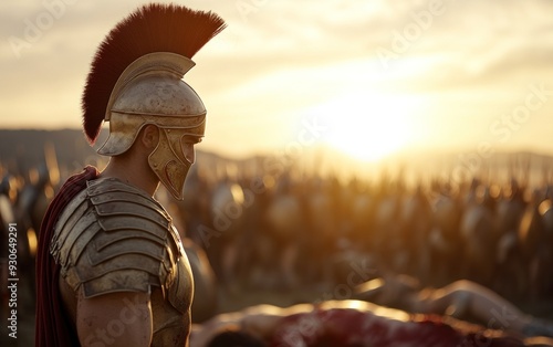 Spartan legacy: Echoes of past showcasing disciplined and heroic lifestyle of ancient Spartans, enduring influence and the rich historical narrative of their legendary warrior culture.
