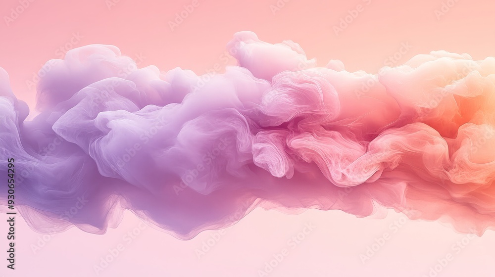 Fototapeta premium Dreamy Pastel Clouds