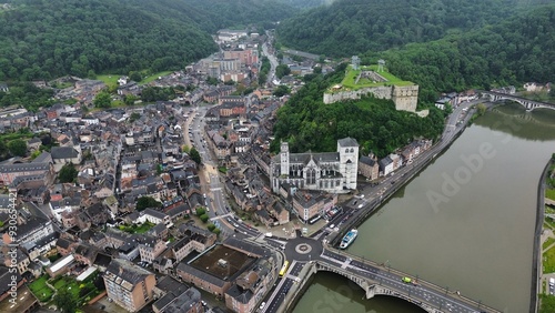 drone photo Huy belgium europe photo