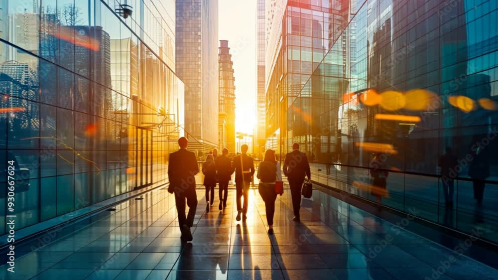 custom made wallpaper toronto digitaltime lapse of people walking on the street