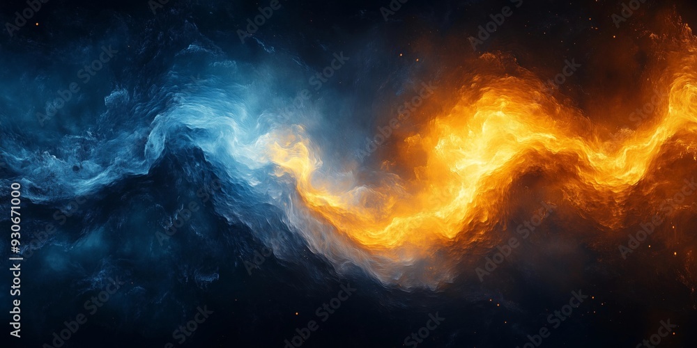Vibrant Fractal Design on Rough Canvas: A Glowing Charcoal Sketch, generative ai Vibrant Fractal Design on Rough Canvas: A Glowing Charcoal Sketch, generative ai