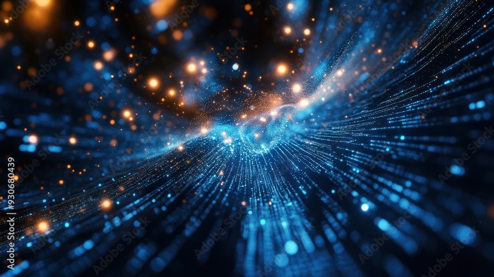 abstract blue technology communication concept. abstract blue technology communication concept.