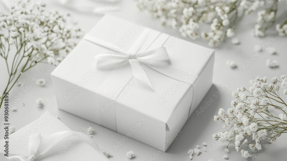 Elegant simplistic wedding card. Elegant simplistic wedding card.