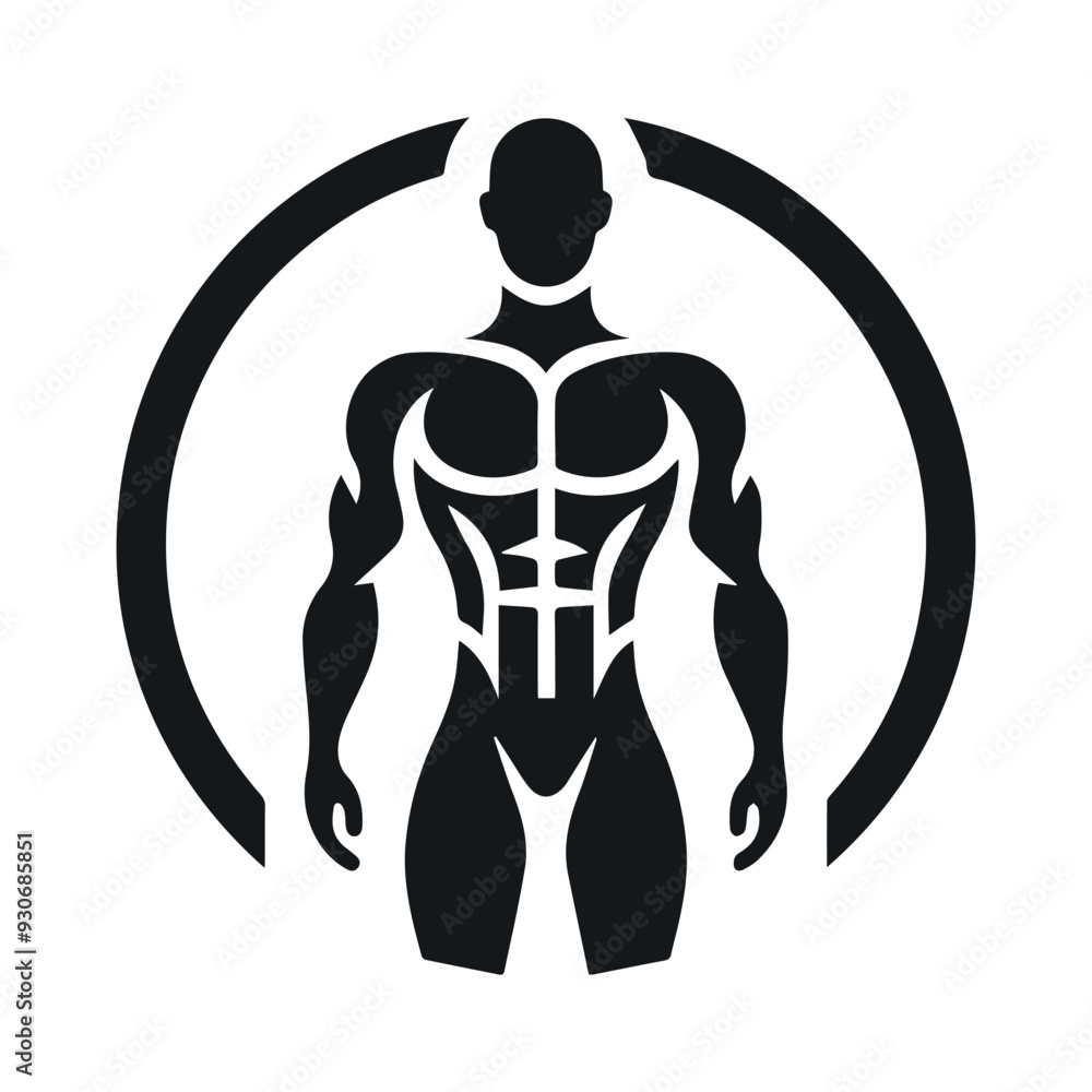 Human figure vector art illustration Human figure vector art illustration
