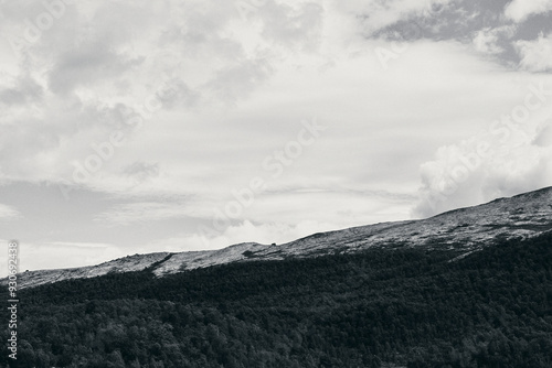 View from Einunndalen Valley, Norway's longest summer farm valley or "seterdal", a day in late summer of 2024.