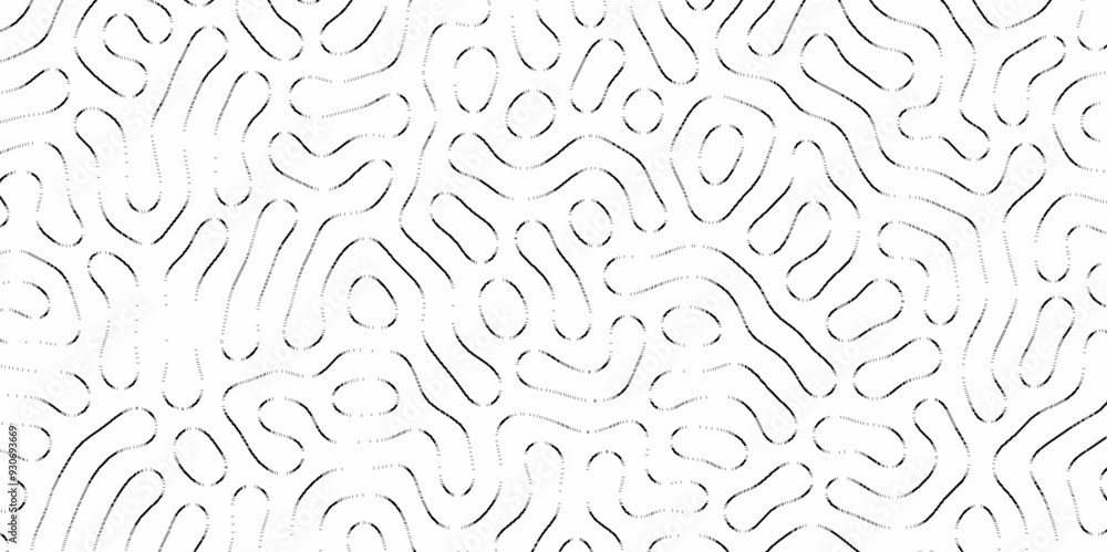 Abstract Turing organic wallpaper with background. Turing reaction diffusion monochrome seamless pattern with chaotic motion. Natural seamless line pattern. Linear design with biological shapes. Abstract Turing organic wallpaper with background. Turing reaction diffusion monochrome seamless pattern with chaotic motion. Natural seamless line pattern. Linear design with biological shapes.