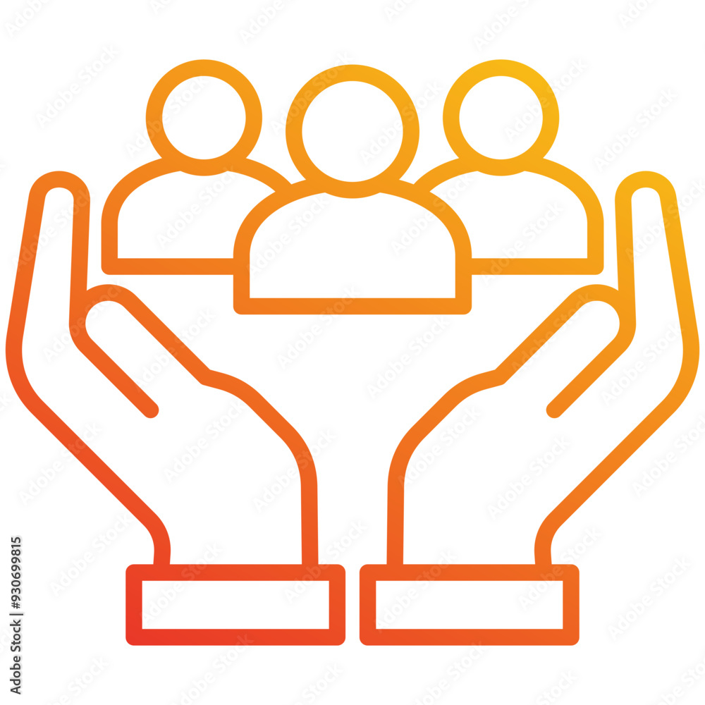 Obraz premium Public Service Icon