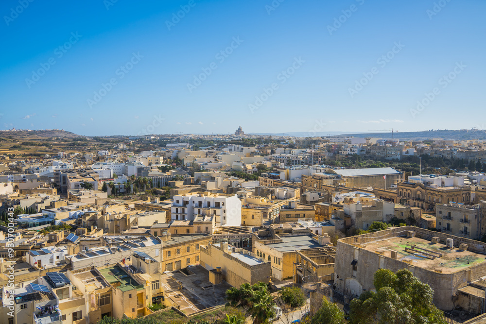 Landscape of Gozo island on Malta Landscape of Gozo island on Malta