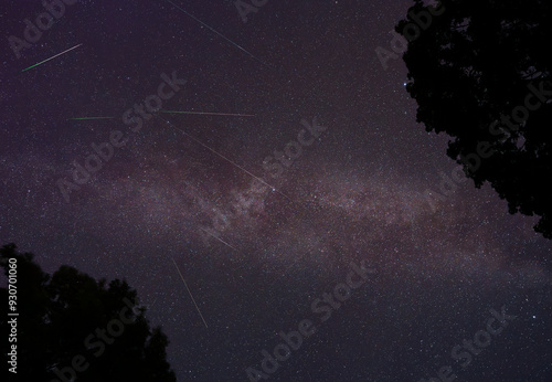 Perseides meteor shower 