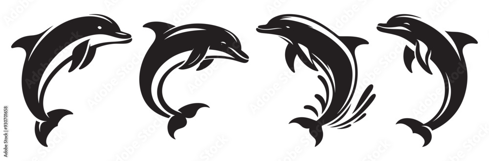 Dolphin silhouette isolated on white, Dolphin vector art, Dolphin silhouette, Dolphin illustration, Dolphin black and white vector, black and white Dolphin, Dolphin black and white vector illustration Dolphin silhouette isolated on white, Dolphin vector art, Dolphin silhouette, Dolphin illustration, Dolphin black and white vector, black and white Dolphin, Dolphin black and white vector illustration