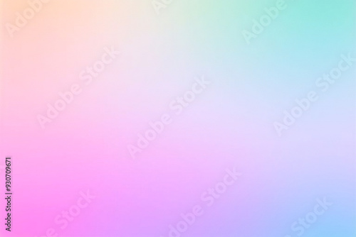 Pastel Multi Color Gradient Vector Background, Simple form and blend of color spaces as contemporary background graphic. Tender background.