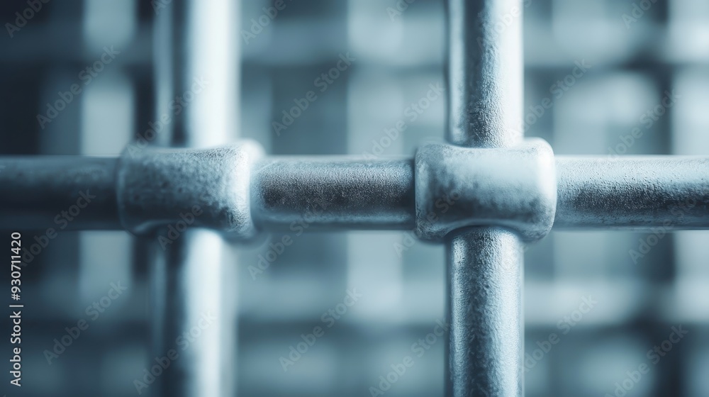 This image shows a close-up cross section of interconnected metallic pipes, capturing the careful alignment and intricate design necessary for a reliable and efficient piping system. This image shows a close-up cross section of interconnected metallic pipes, capturing the careful alignment and intricate design necessary for a reliable and efficient piping system.