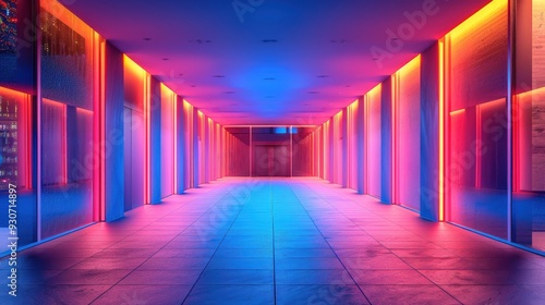 Neon Corridor Spectrum