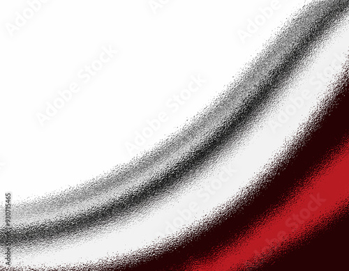 Red and white abstract banner background features a modern design with striking red and white hues. The abstract background is enhanced with a 3D effect, creating a dynamic, visually engaging appearan photo