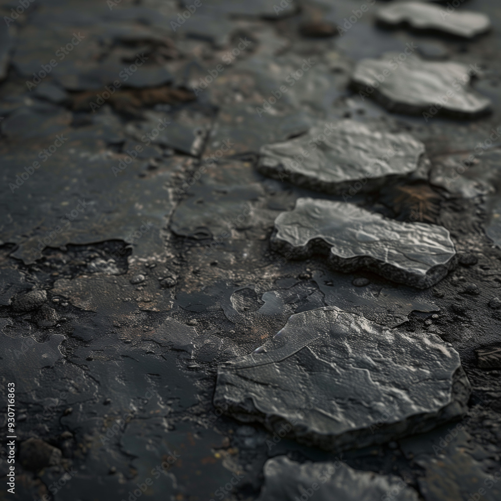 Close-Up of Weathered Dark Rocks with Cracked Surface
Close-Up of Weathered Dark Rocks with Cracked Surface